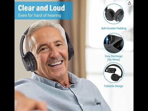 Avantree HT280: Loud Wireless TV Headphones for Seniors & Hearing Impaired