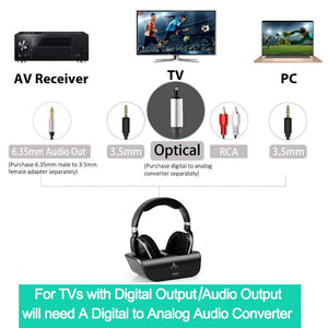 Avantree HT280: Loud Wireless TV Headphones for Seniors & Hearing Impaired